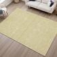 Dalyn Rug Company Soft Essentials Solid Wheat 8" x 10" Area Rug, , large