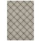 Dalyn Rug Company Soft Essentials Plaid Granite 10" x 14" Indoor/Outdoor Area Rug, , large