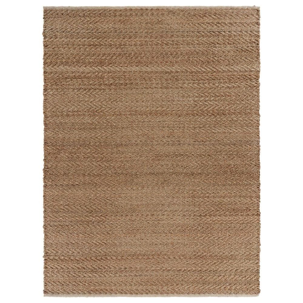 L&R Resources Natural Fiber 10" x 14" Bright White Area Rug, , large