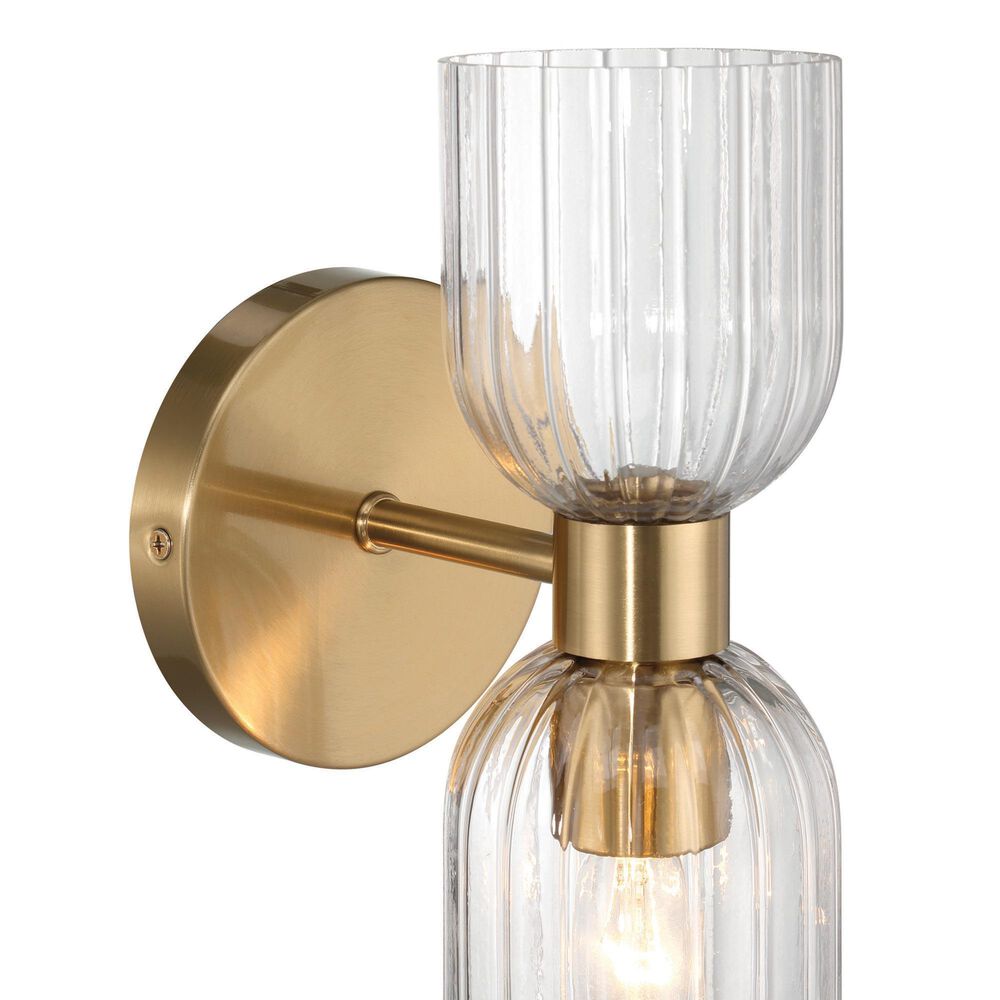 Creative Coop Josephine Wall Light in Brushed Gold, , large