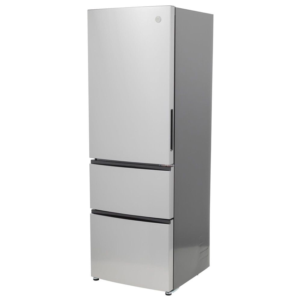 GE Appliances 11.9 Cu. Ft. Counter Depth Bottom-Freezer Refrigerator in Stainless Steel, , large