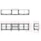 Legends Home Sonoma 95" TV Console in Java, , large