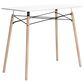 Ashley Jaspeni Writing Desk in White and Natural, , large