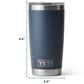 YETI Rambler 20 Oz Tumbler with MagSlider Lid in Beekeeper, , large