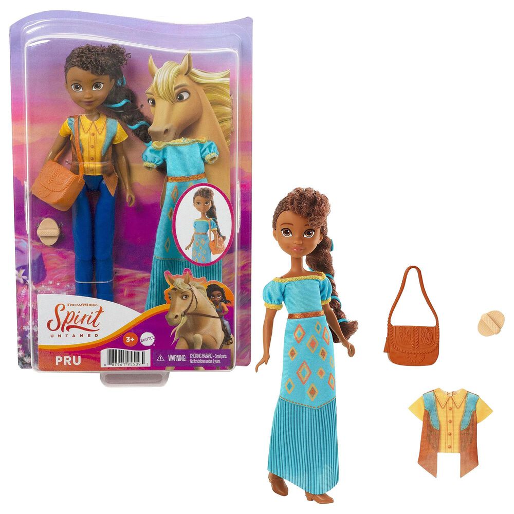 Spirit Untamed Happy Pru Fashion Doll with Accessories, , large