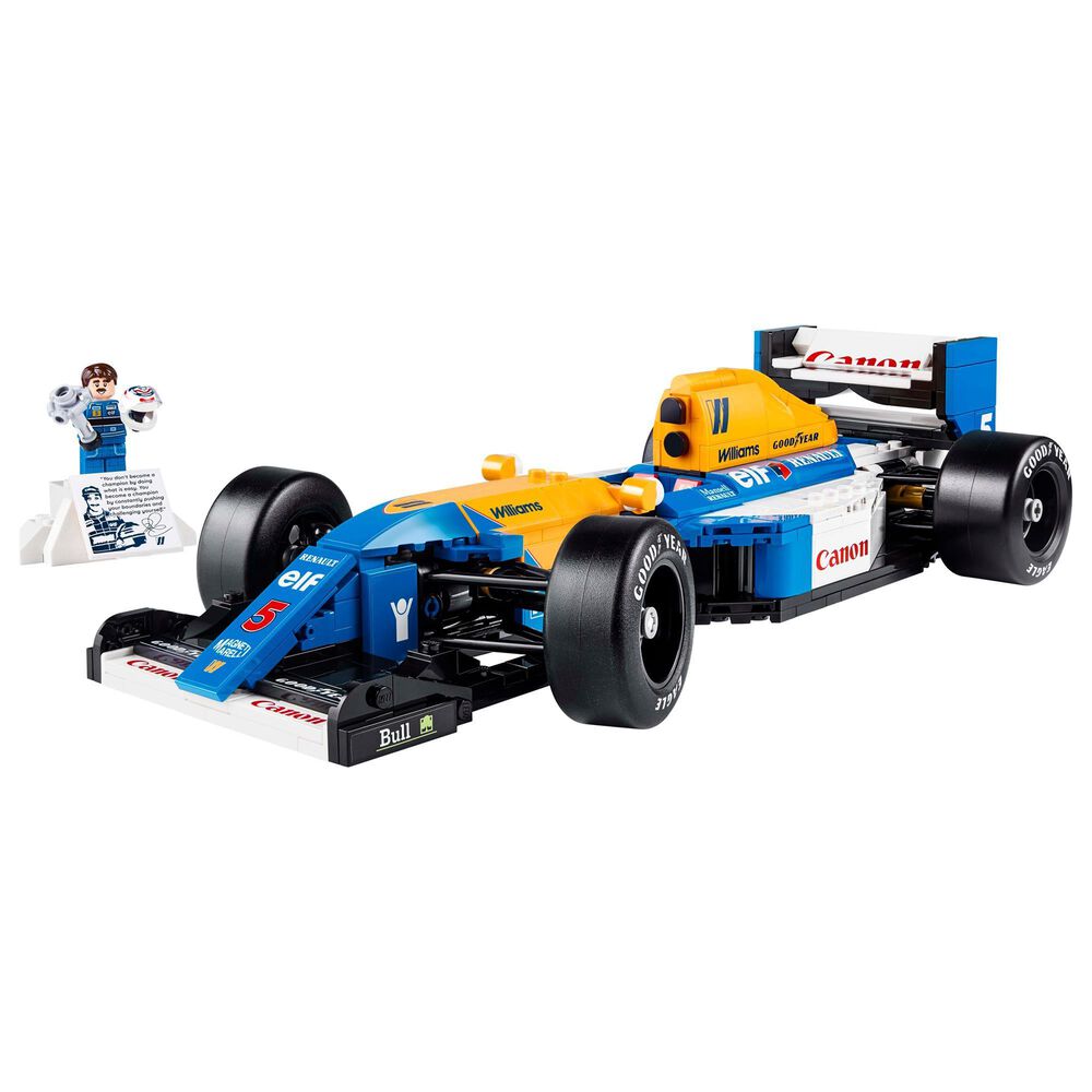 LEGO Icons Williams Racing FW14B and Nigel Mansell Building Set, , large