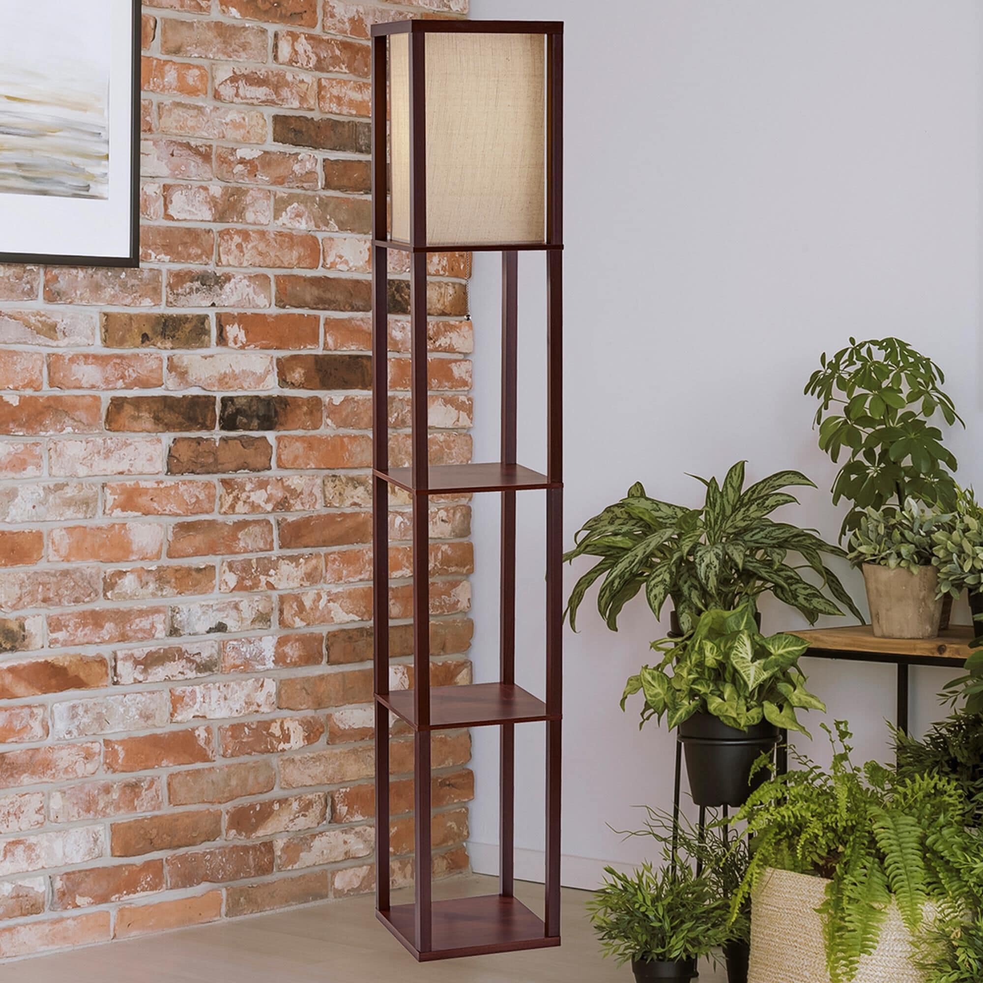 Adesso wright shelf floor lamp new arrivals