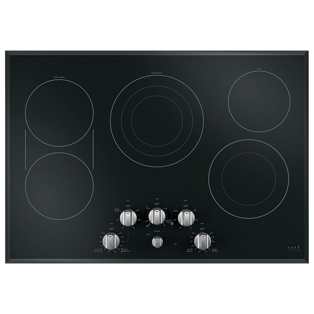 Cafe Electric Cooktop Knob in Brushed Stainless, , large