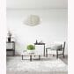 Adesso Alana 1-Light Large Pendant in White, , large