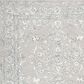 Safavieh Micro-Loop MLP504F 3" Round Light Grey and Ivory Area Rug, , large
