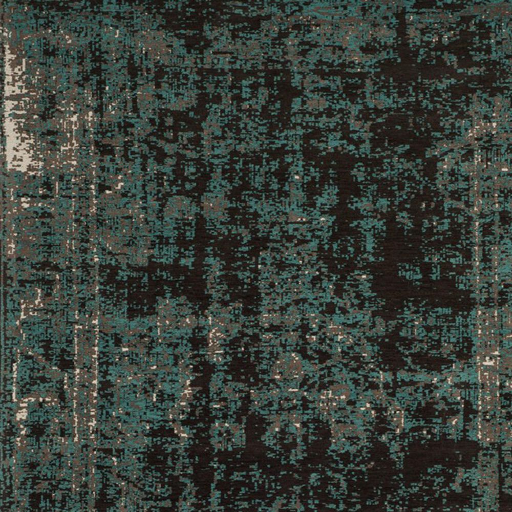 Safavieh Classic Vintage CLV225A 5&#39; x 8&#39; Teal and Brown Area Rug, , large