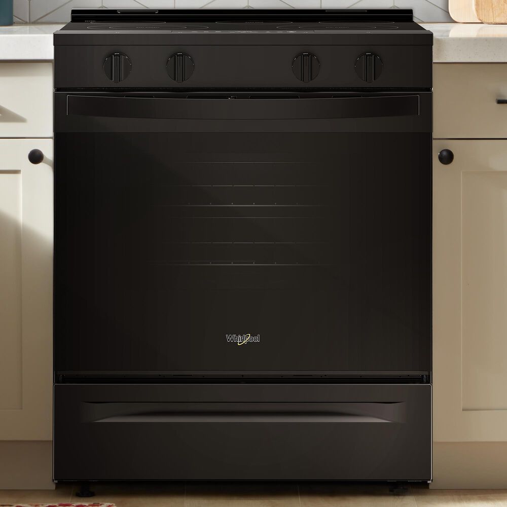 Whirlpool 30" Electric Range in Black, , large