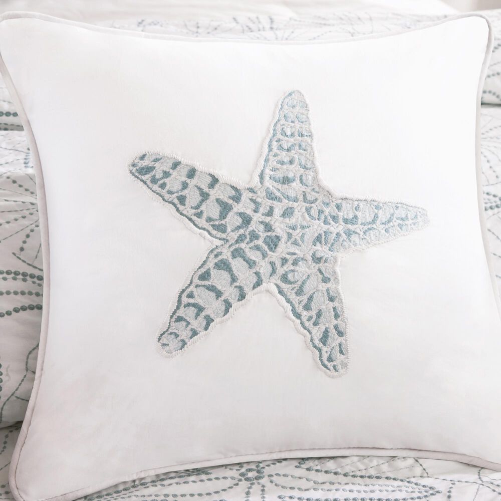 Hampton Park Maya Bay 16&quot; Pillow in White, , large