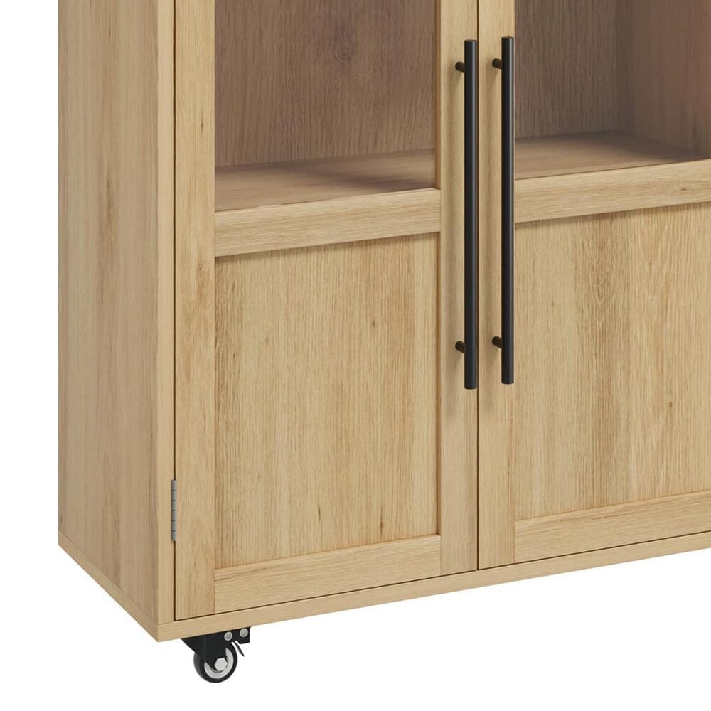 GARVEE Kitchen Island Cart with Storage in Natural, , large