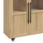 GARVEE Kitchen Island Cart with Storage in Natural, , large