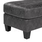 Signature Design by Ashley Venaldi Ottoman in Gunmetal, , large