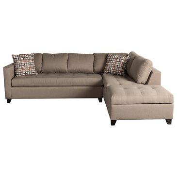 Jonathan Louis Dexter 2-Piece Right Facing Sleeper Sectional in Dawson Brindle, , large