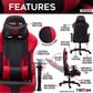 Techni Sport ProGamer2 Gaming Chair in Red and Black, , large