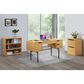 Valor Living Denmark Executive Desk in Natural, , large