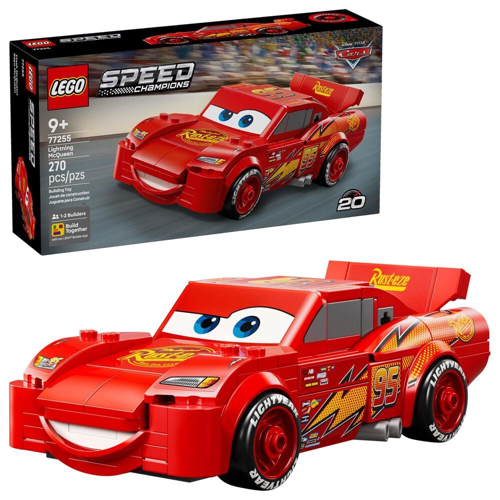 LEGO Speed Champions Lightning McQueen Building Set, , large