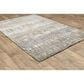 Oriental Weavers Aspen Distressed Shag 530J9 3"10" x 5"5" Gray and Ivory Area Rug, , large