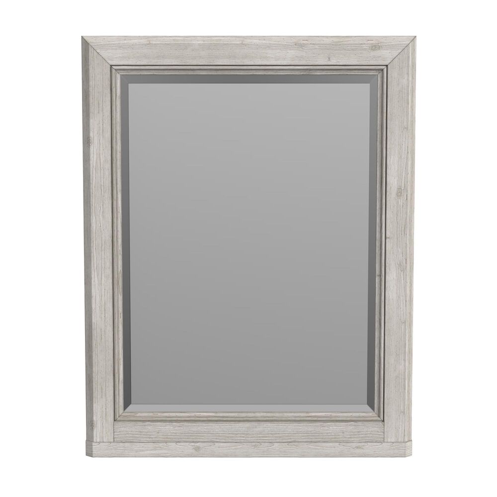 Eastern Shore Carlson Vertical Dresser Mirror in Washed Linen, , large