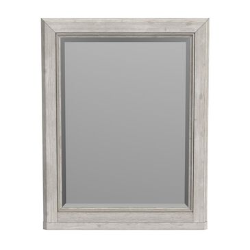 Eastern Shore Carlson Vertical Dresser Mirror in Washed Linen, , large