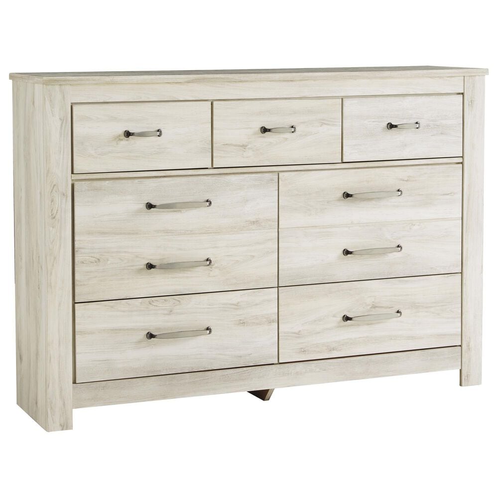Ashley Bellaby Dresser and Mirror in Whitewash, , large