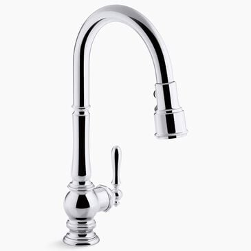 Kohler Artifacts Pull Down Faucet in Polished Chrome, , large
