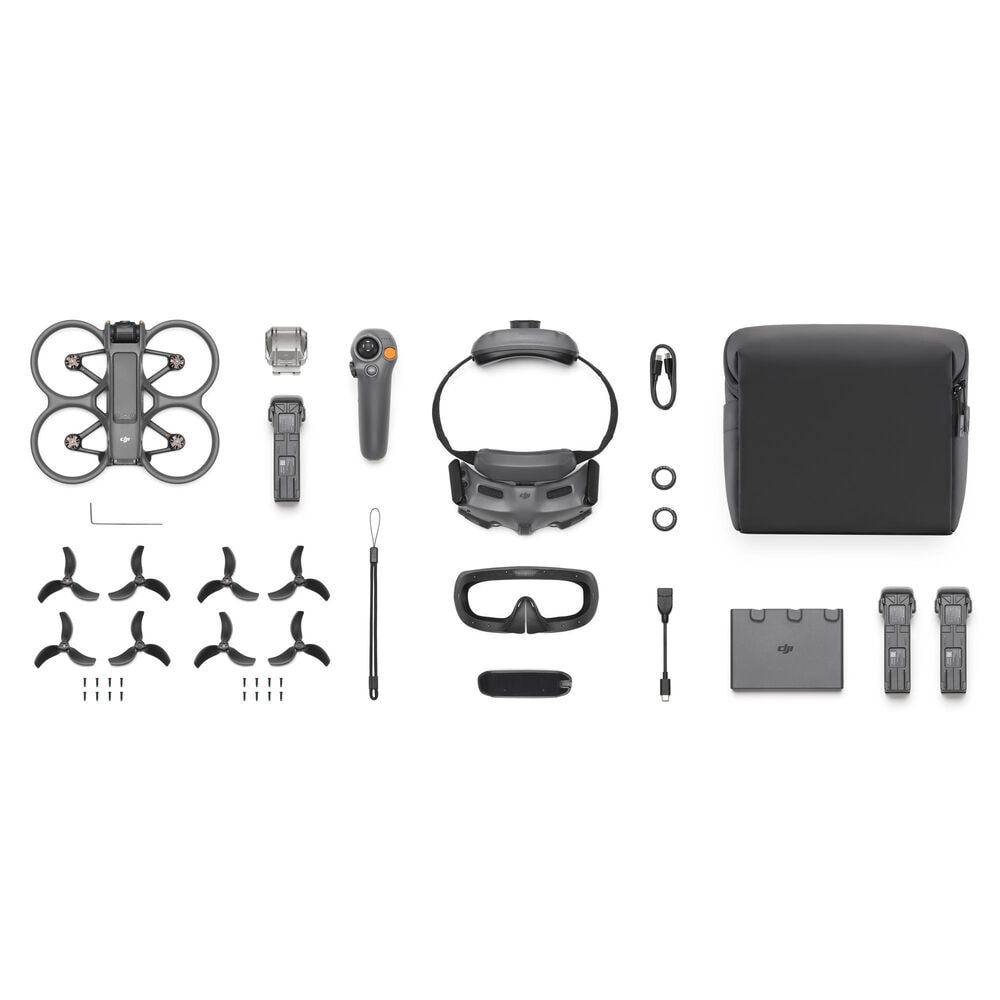 DJI Avata 2 Fly More Combo Drone with 3-Battery in Black, , large