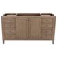 James Martin Vanities Chicago 60" Single Bathroom Vanity in Whitewashed Walnut with 3 cm Parisien Bleu Quartz Top and Rectangular Sink, , large