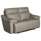 Superb Leather Leather Power Reclining Loveseat in Oslo Dust, , large