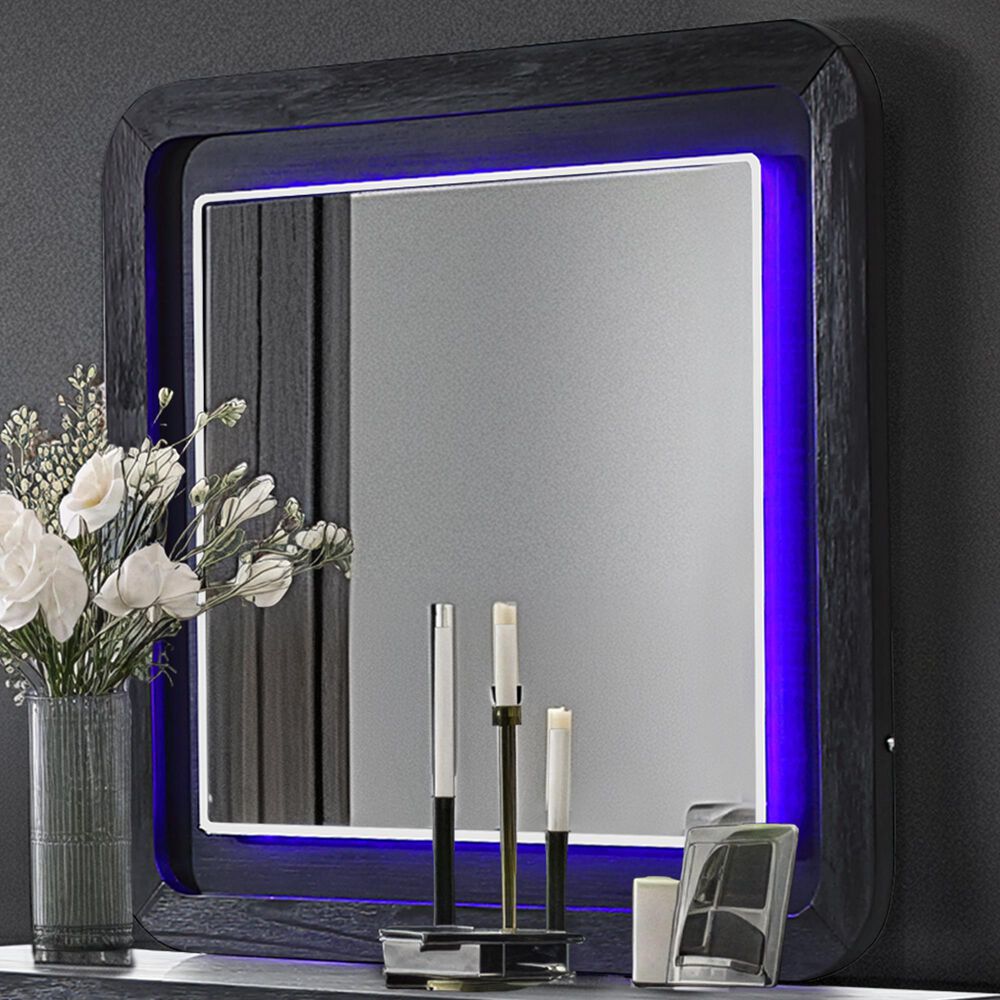 Modern Market MIRROR WITH LED, , large
