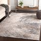 Surya Alpine 8"10" x 12"4" Charcoal, Medium Brown, Taupe, Gray and Light Gray Area Rug, , large
