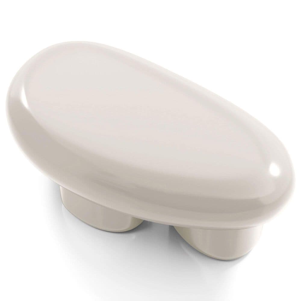 Furniture of America Rene Low Profile Glossy Coffee Table in Cream, , large