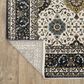 Oriental Weavers Vivian VI04D 3"10" x 5"5" Ivory Area Rug, , large