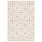 Safavieh Micro-Loop MLP381A 4" x 6" Ivory and Gray Area Rug, , large