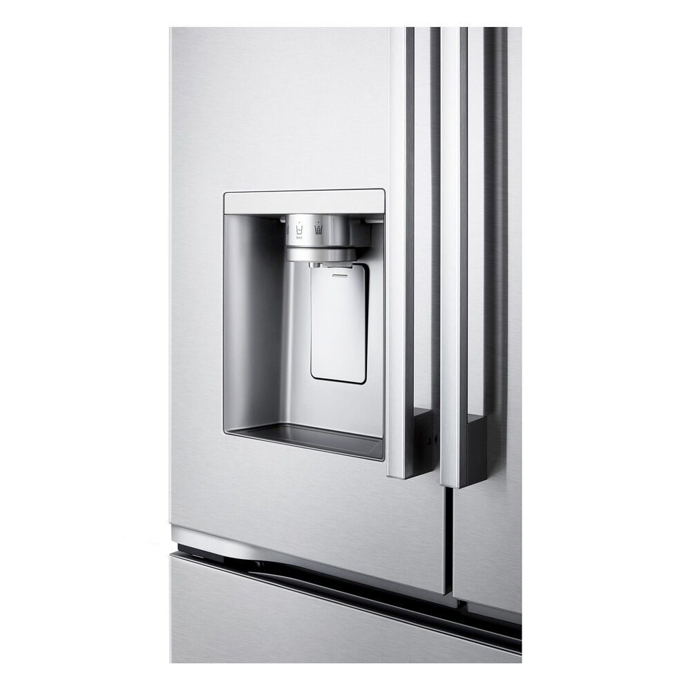LG Counter-Depth MA with Zero Clearance 3-Door French Door Refrigerator with Thin Door Design, , large
