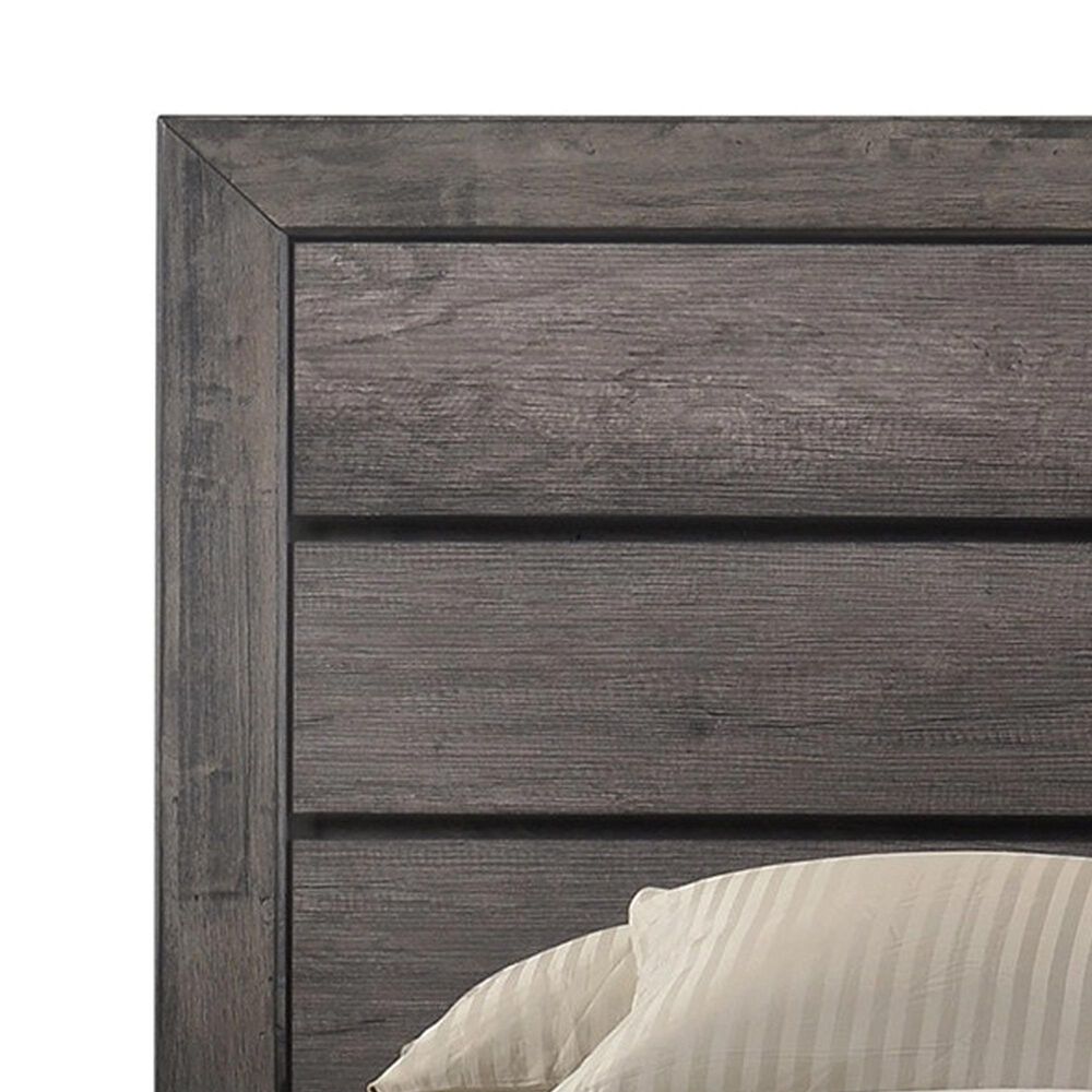 Mayberry Hill Nathan Twin Bed in Grey Oak, , large