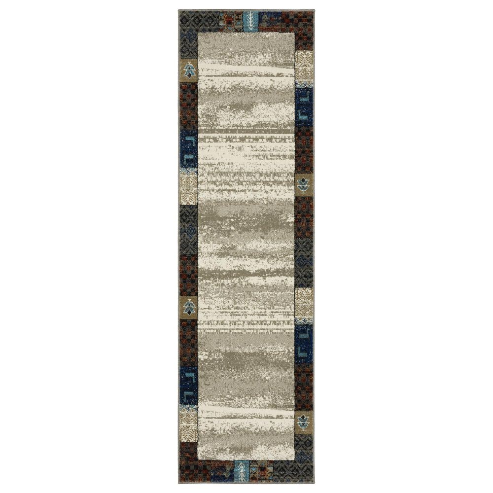 Oriental Weavers Venice 2"3" x 7"6" Beige and Multicolor Runner, , large