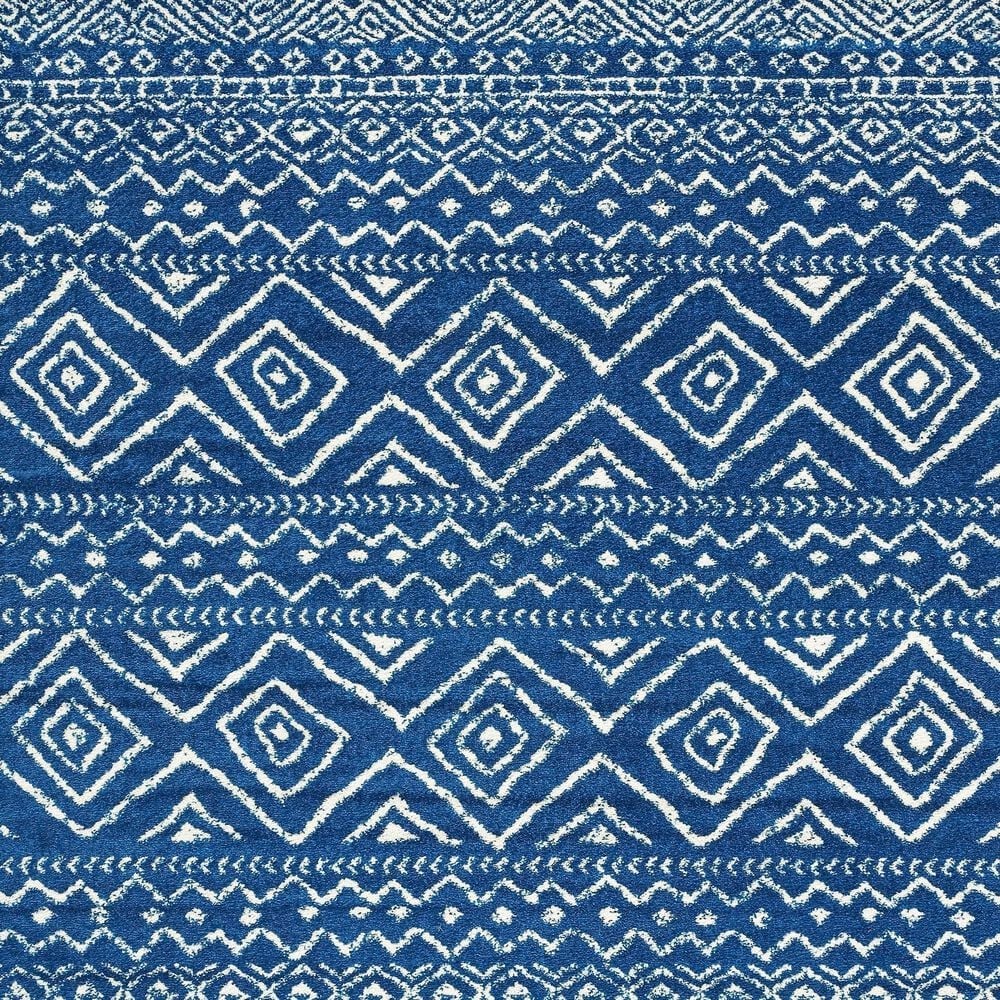 Safavieh Tulum 2&#39; x 9&#39; Dark Blue  Runner, , large