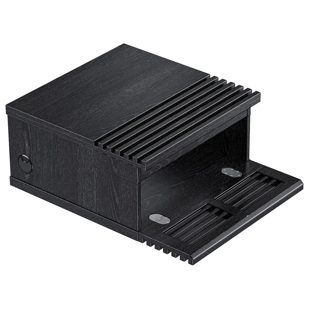 ErgoAV Modular Soundbar Cabinet in Black, , large
