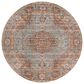 Amer Rugs Eternal 6"7" Round Seafoam Green Area Rug, , large
