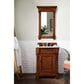 James Martin Vanities Brookfield 26" Mirror in Warm Cherry, , large