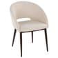 Lumisource Renee Arm Chair with Cream Cushion in Copper, , large