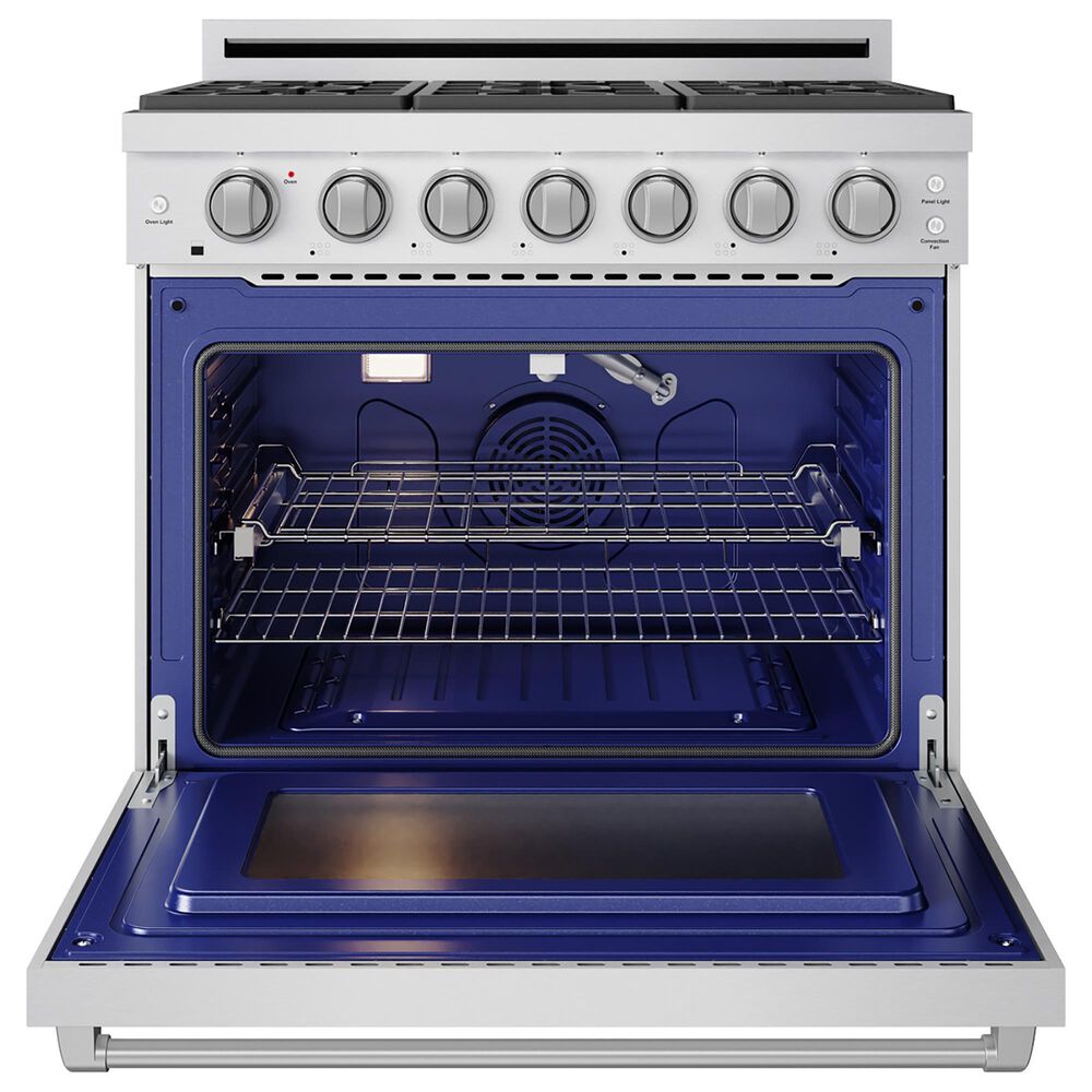 Thor Kitchen Gordon Ramsay Series 36" Professional Gas Range in Stainless Steel, , large