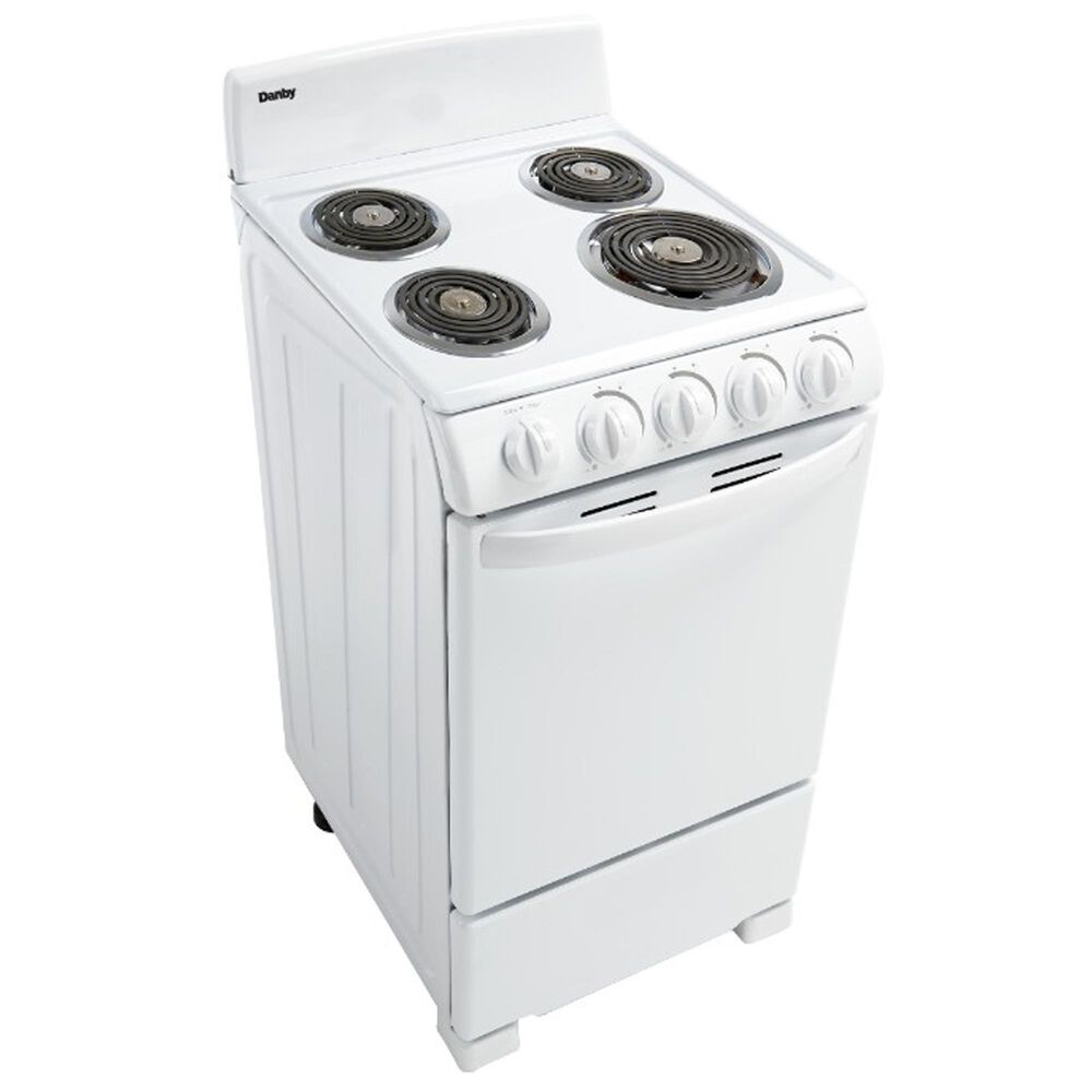 Danby 20" Freestanding Electric Range in White, , large
