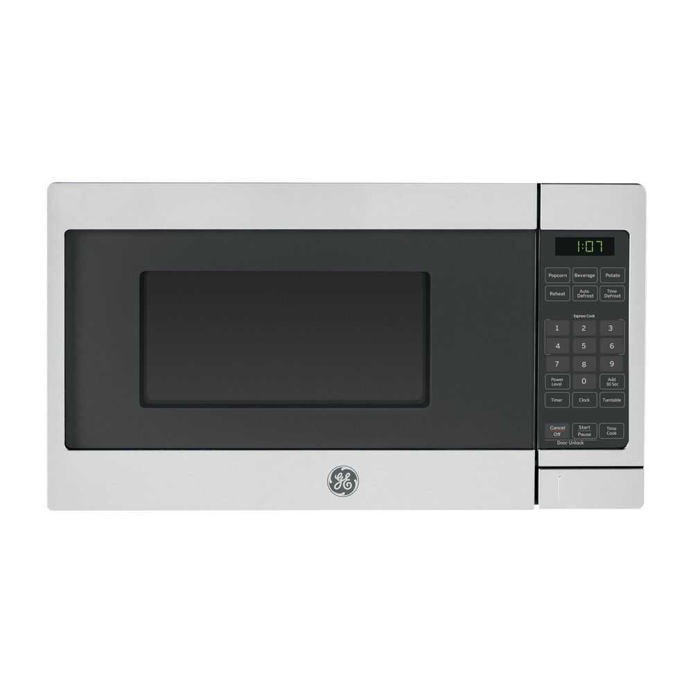 GE Appliances 0.7 Cu.Ft. Countertop Microwave Oven in Stainless Steel, , large