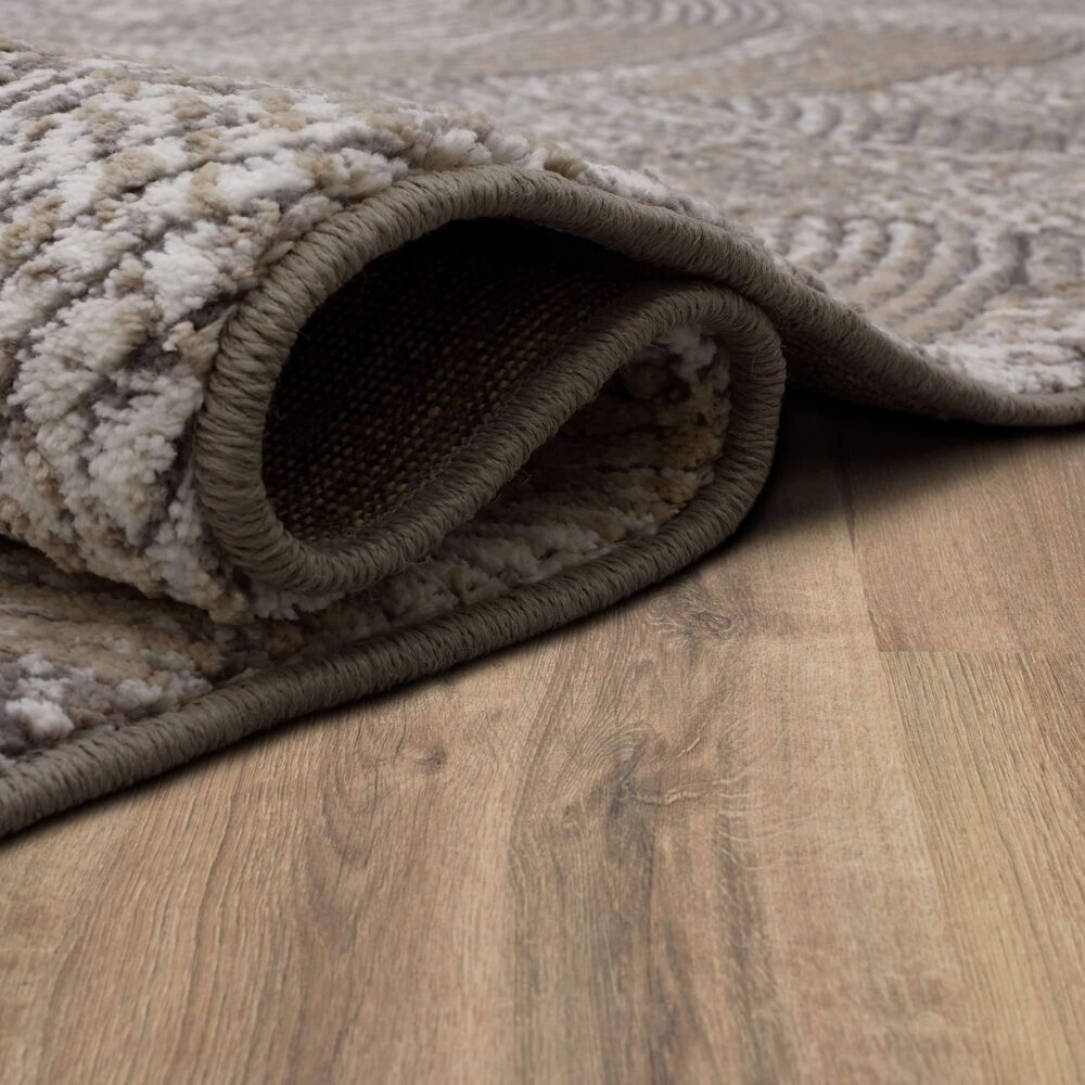 Stacy Garcia Home Rendition Olympia 8&#39; x 11&#39; Dim Grey Area Rug, , large