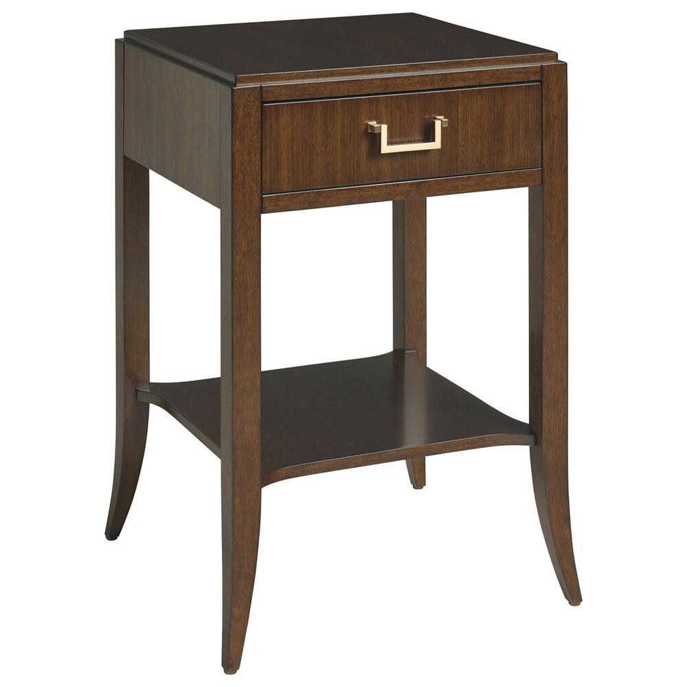 Lexington Furniture Rendezvous Vera 1-Drawer Nightstand in Sable Brown, , large